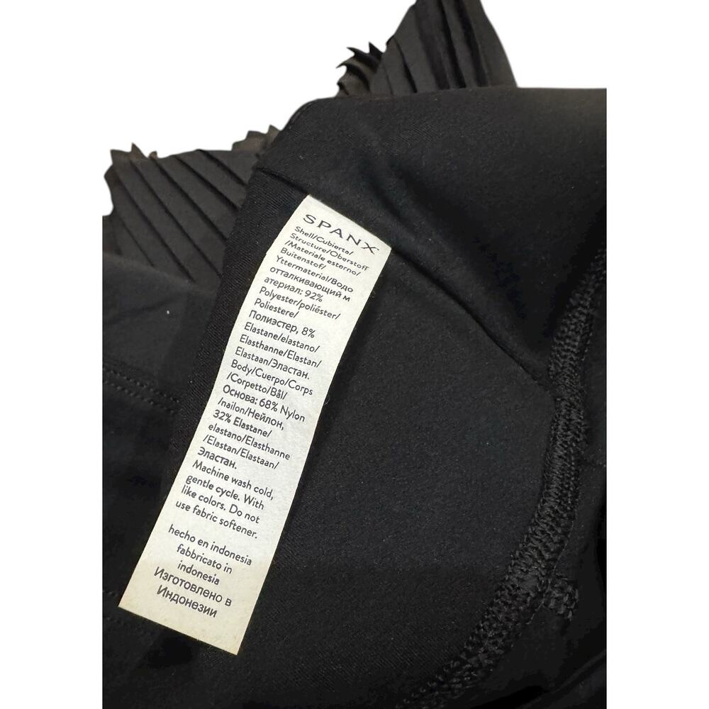 Spanx Yes Pleats Skort Womens Black Athletic Skirt Size 1x Pleated Shorts Liner - Picture 5 of 13